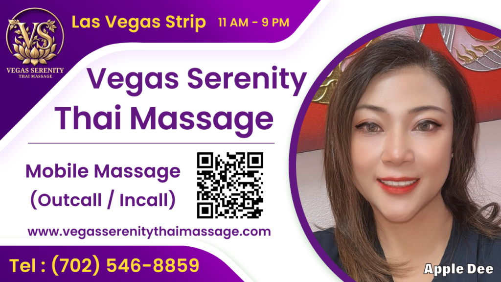 Business Card Vegas Serenity Thai Massage